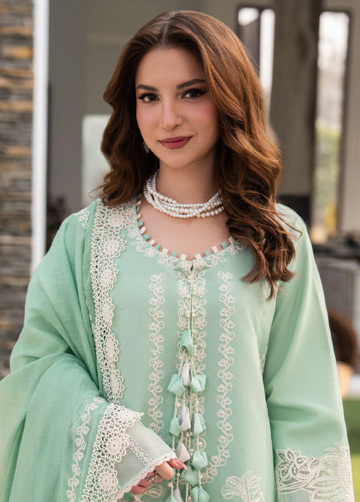 Carnation by Rang Rasiya Unstitched Embroidered Lawn 3 Piece Suit RR26UCL D15 HIBA - Eid Collection