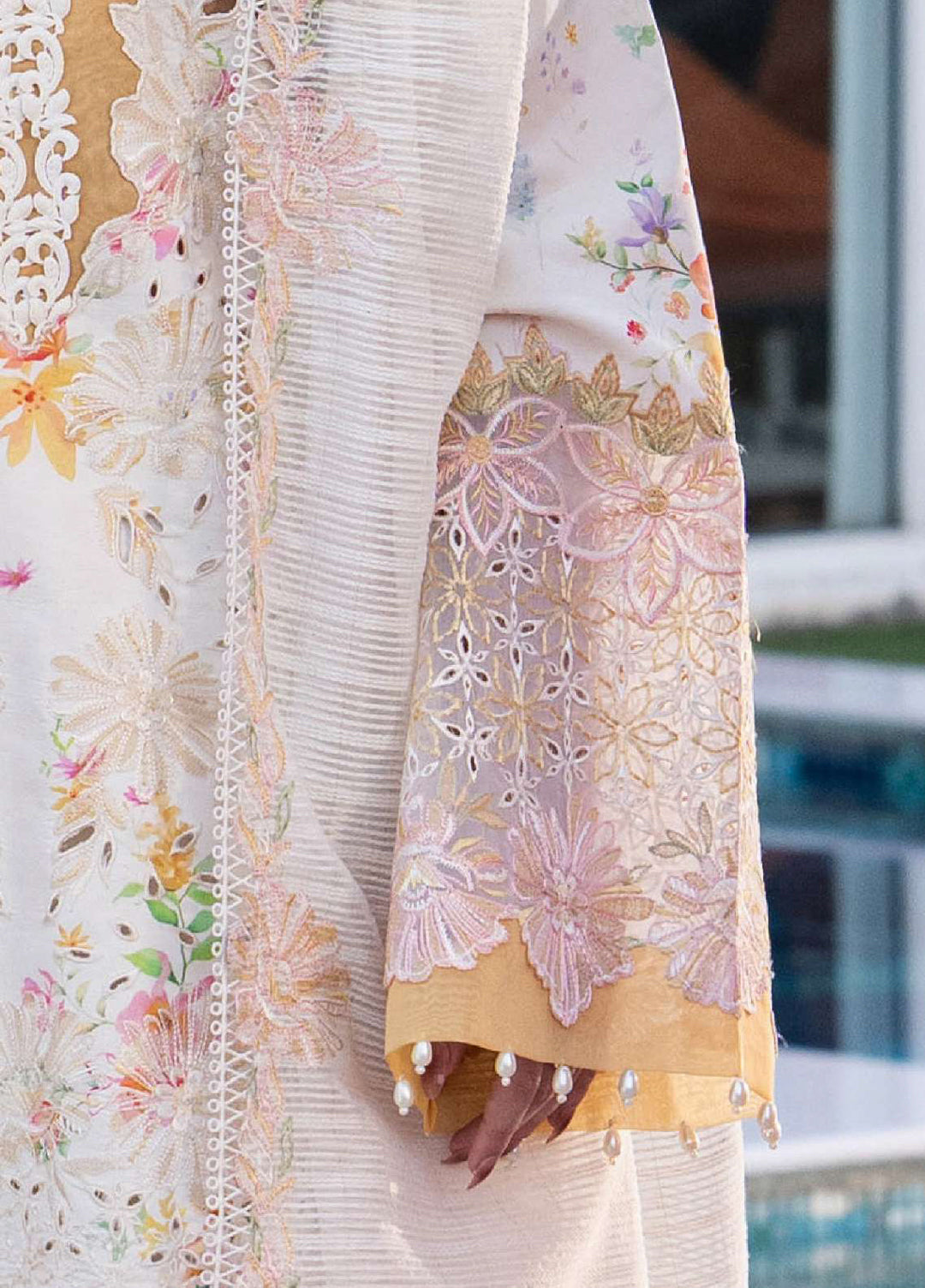 Carnation by Rang Rasiya Unstitched Embroidered Lawn 3 Piece Suit RR26UCL D3 LILY - Eid Collection