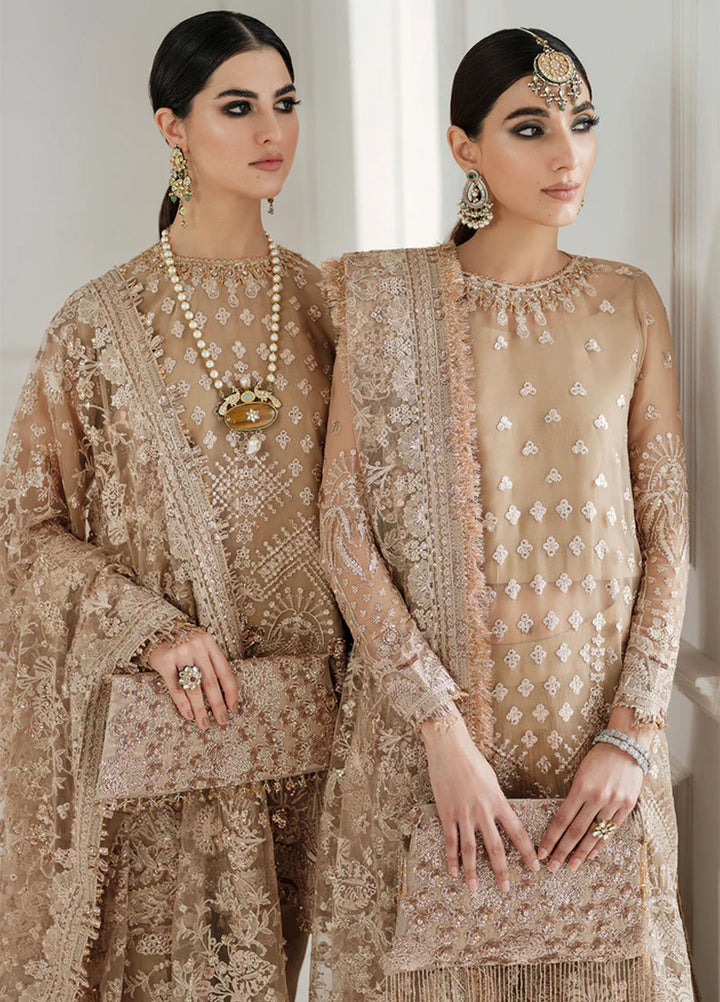 Chantelle by Baroque Unstitched Embroidered Chiffon 3 Piece Suit BQ26UCF CH10-D04 - Festive Collection