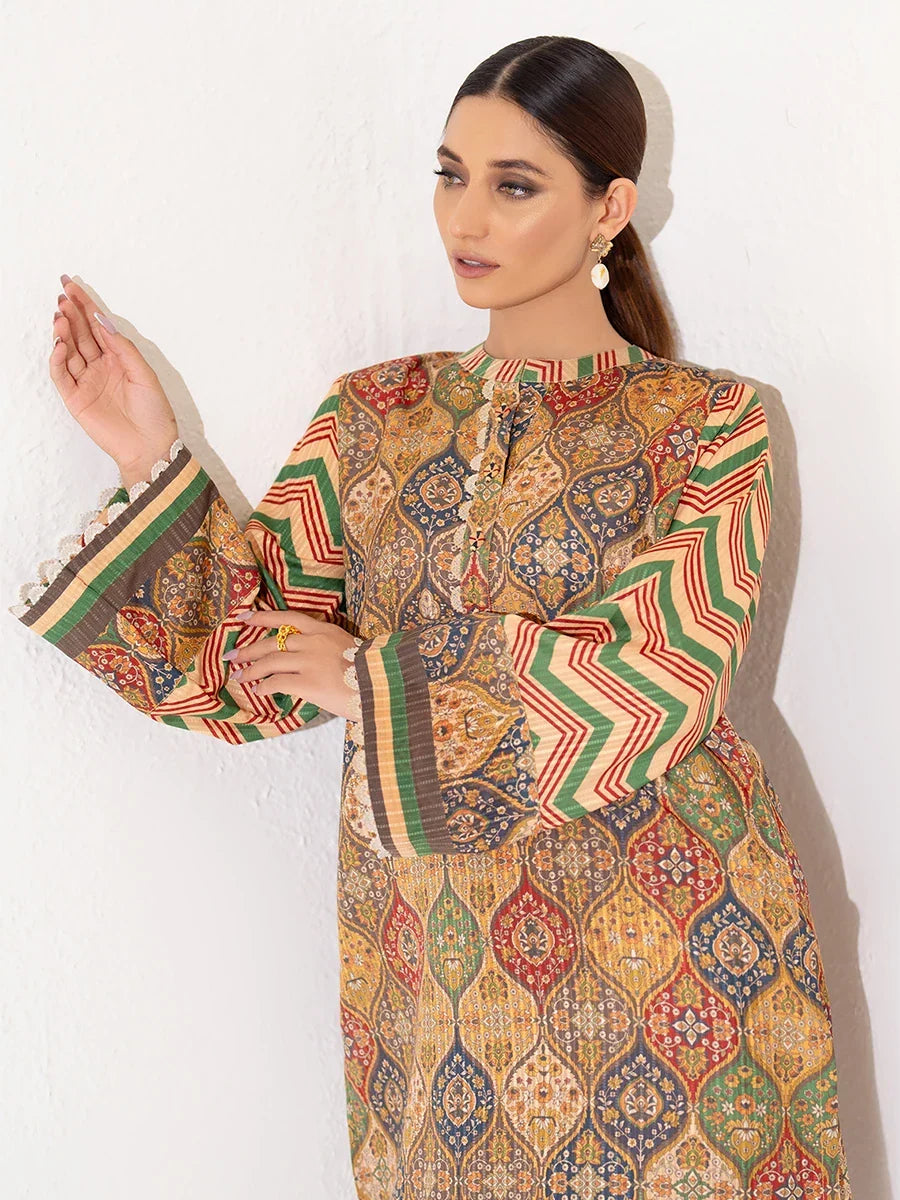 Salitex Women Printed Cambric 1 Piece Shirt WRTKBA24AL01 - Summer Collection