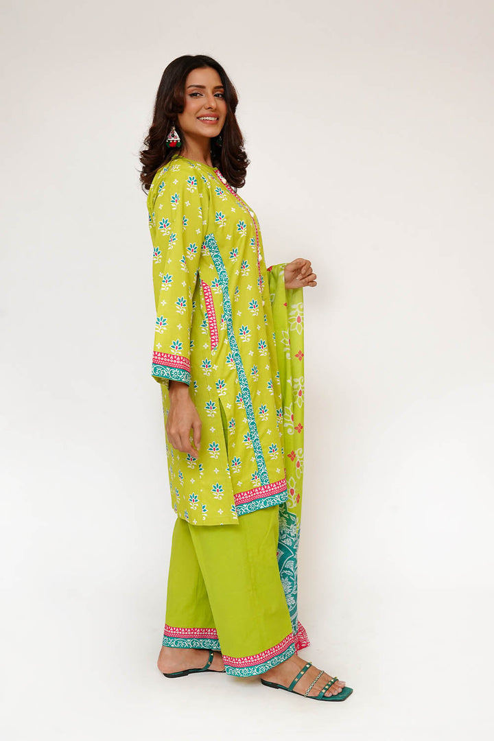 Senorita Women RTW Printed Lawn Cotton 3 Piece Suit LAD-03433 Eid Collection