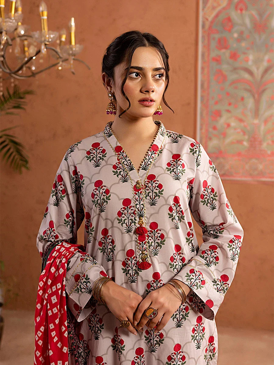 Salitex Women Printed Cambric 1 Piece Shirt SPL2PBE026-A - Summer Collection