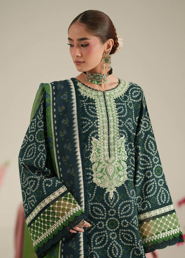 JoJo by Bin Ilyas Unstitched Embroidered Lawn 3 Piece Suit BI26UJJ D-87B - Summer Collection