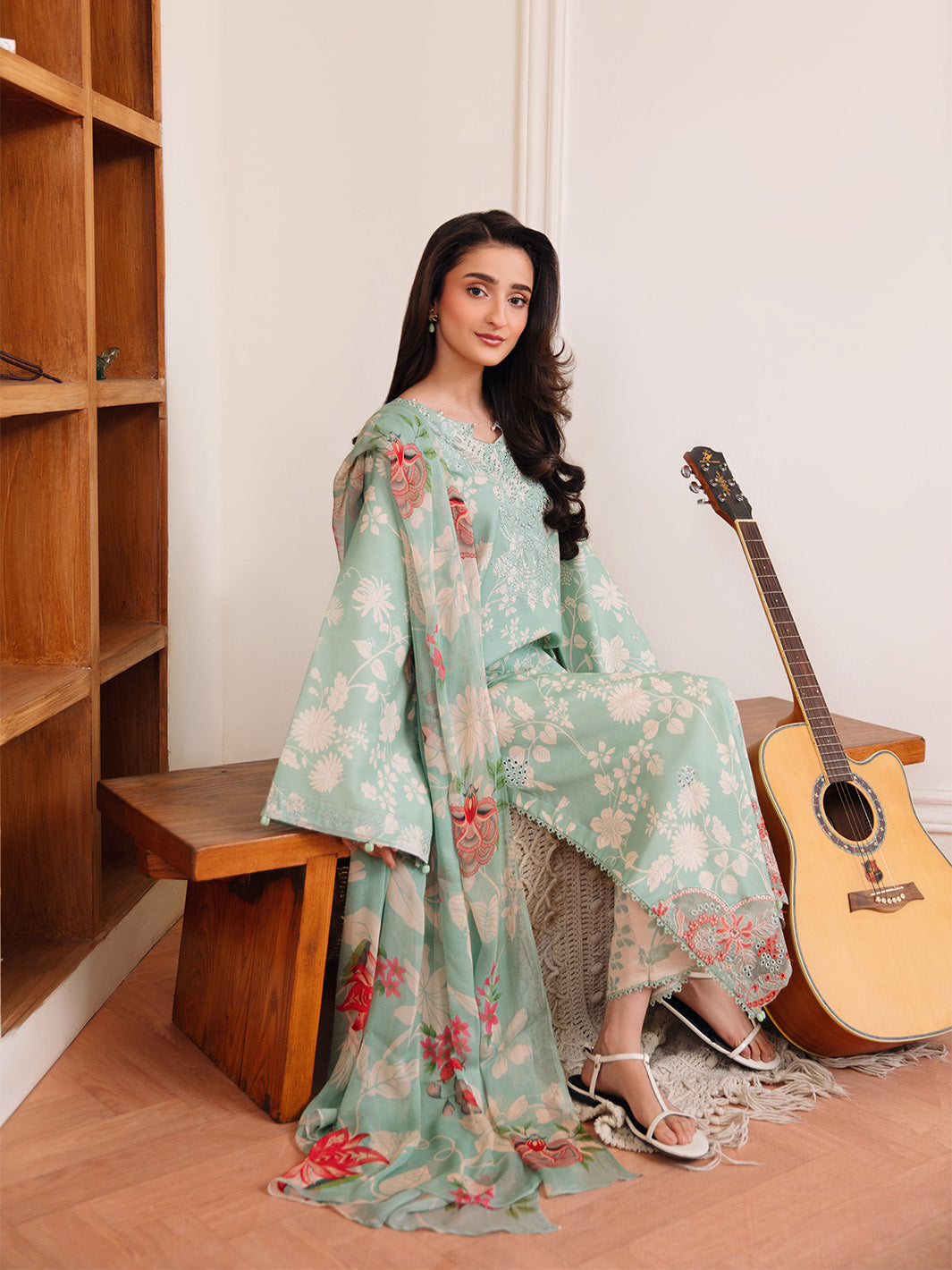 Femmora by Yards Unstitched Embroidered Lawn 3 Piece Suit Bali Casual Collection