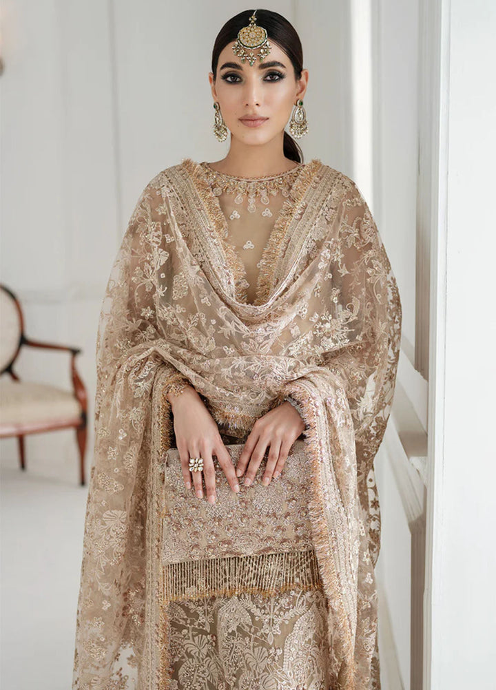 Chantelle by Baroque Unstitched Embroidered Chiffon 3 Piece Suit BQ26UCF CH10-D04 - Festive Collection
