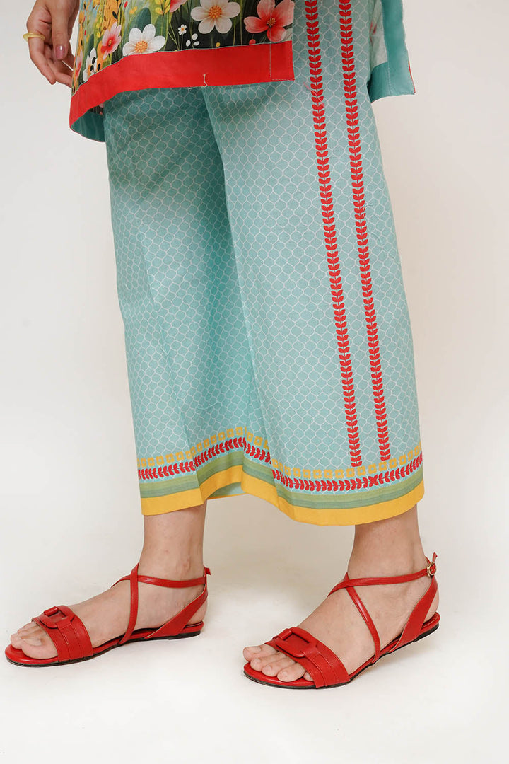 Senorita Girls RTW Printed Cotton Lawn 3 Piece Suit GAD-03474 Eid Collection