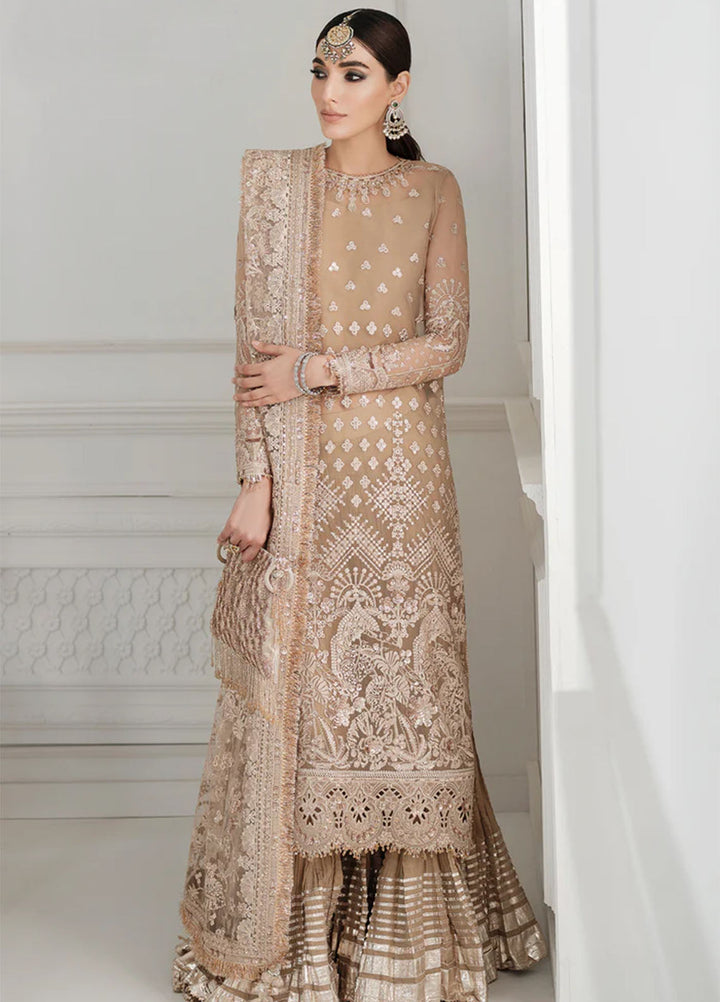 Chantelle by Baroque Unstitched Embroidered Chiffon 3 Piece Suit BQ26UCF CH10-D04 - Festive Collection