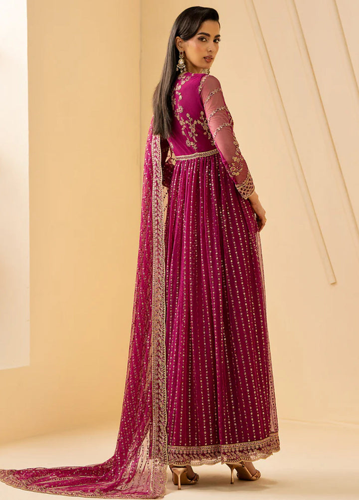 Riwayat by Zarif Unstitched Embroidered Net 3 Piece Suit ZR26URN ZRF-RC-05 SADAA - Festive Collection
