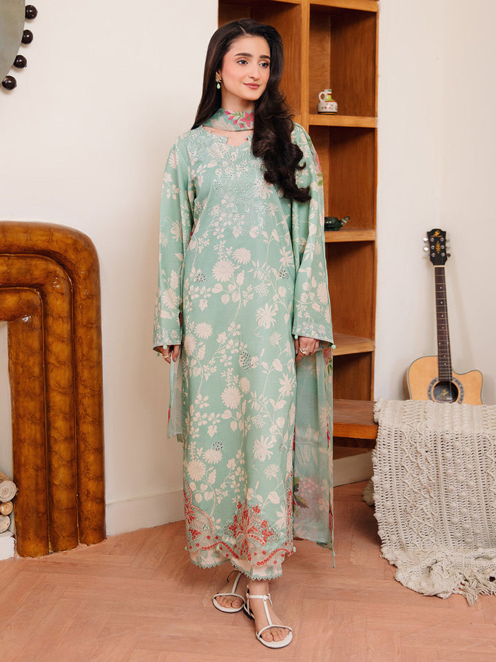 Femmora by Yards Unstitched Embroidered Lawn 3 Piece Suit Bali Casual Collection