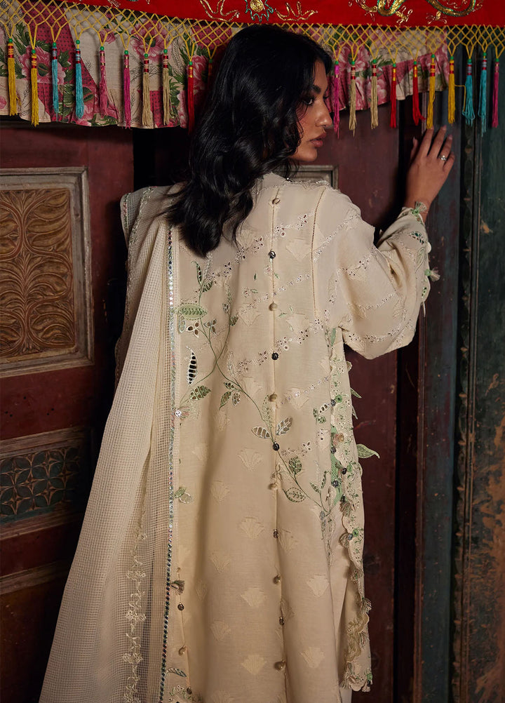 Meili by Zaha Unstitched Embroidered Lawn 3 Piece Suit ZK26UML ZL26-05A - Festive Collection
