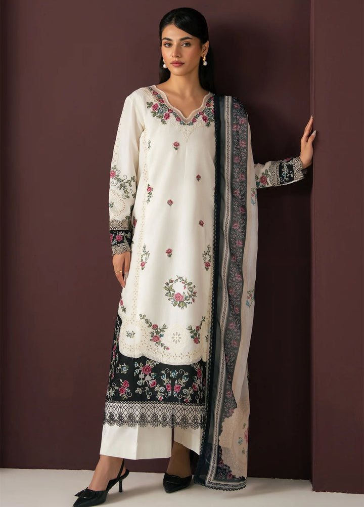 Namah by Xenia Formals Unstitched Embroidered Lawn 3 Piece Suit XF26UNL 08 - ECLIPSE - Festive Collection
