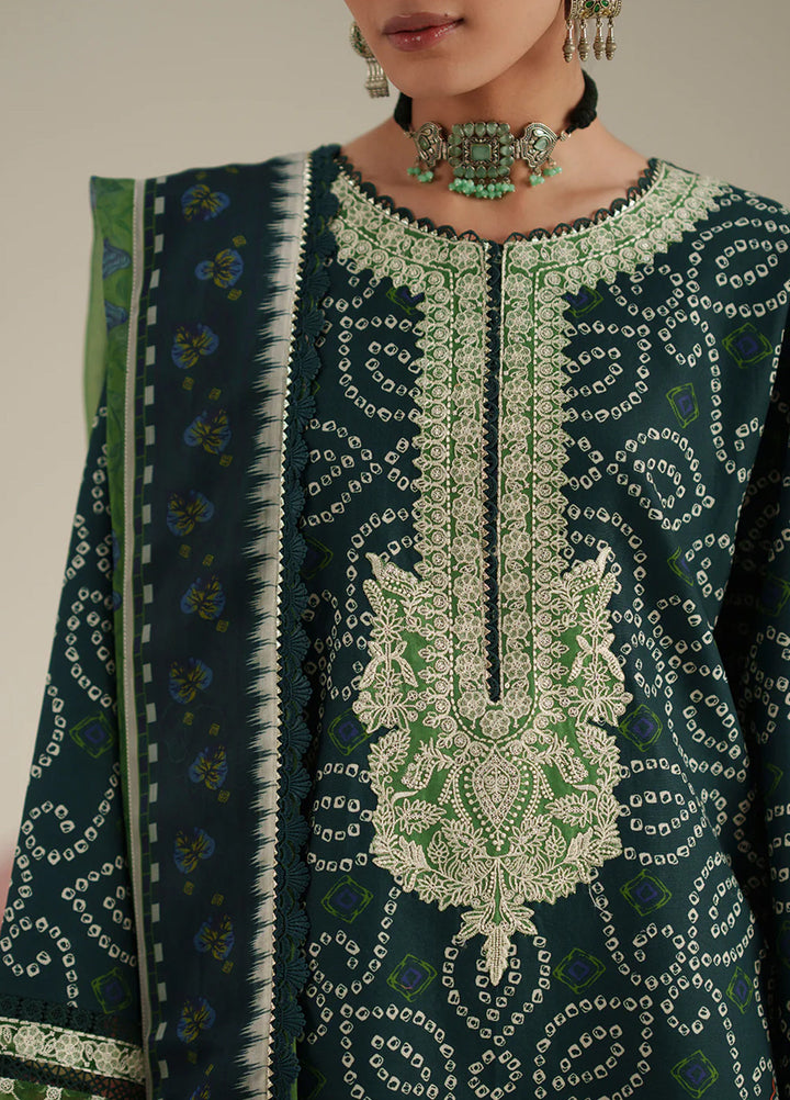 JoJo by Bin Ilyas Unstitched Embroidered Lawn 3 Piece Suit BI26UJJ D-87B - Summer Collection