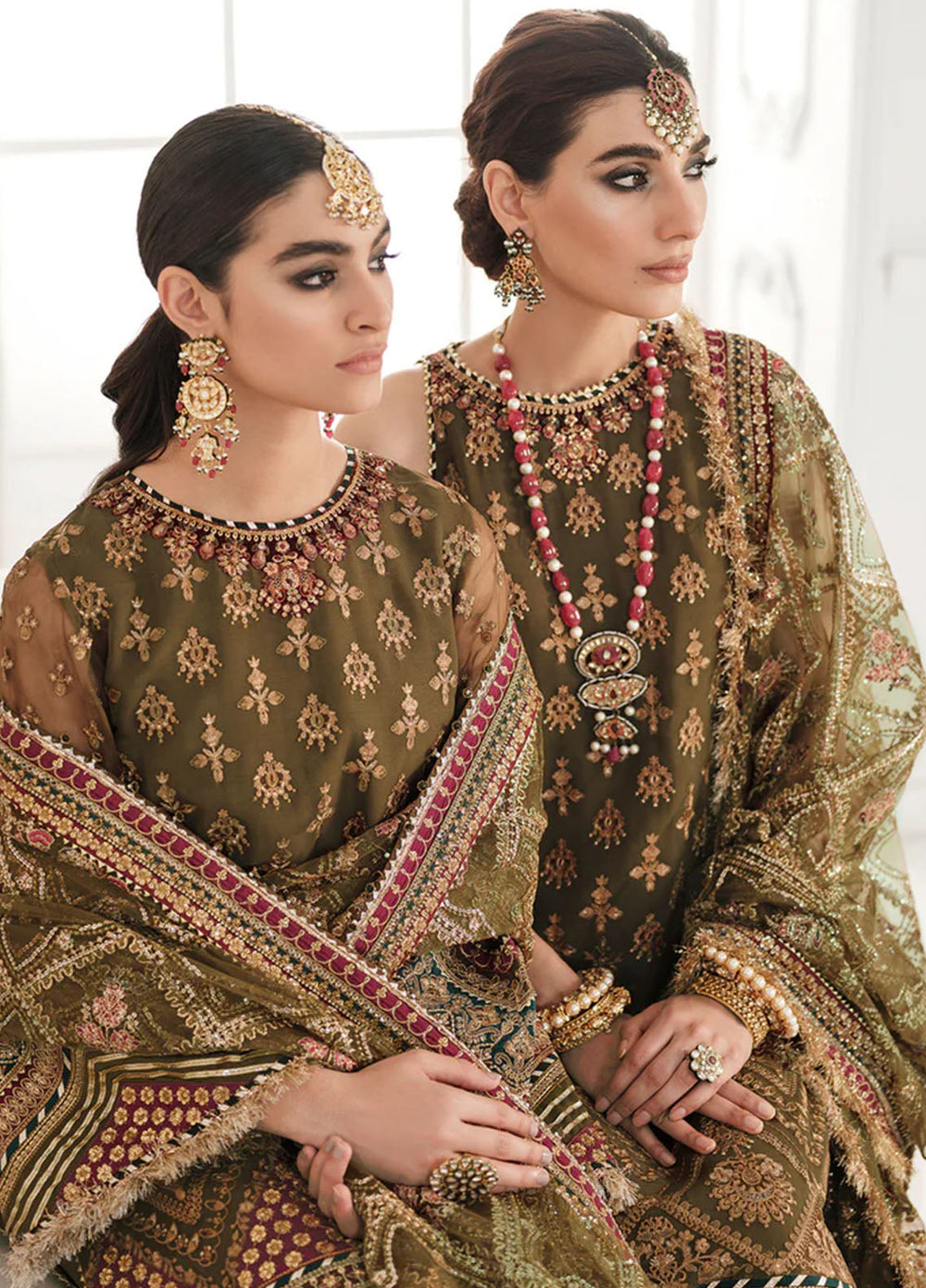 Chantelle by Baroque Unstitched Embroidered Chiffon 3 Piece Suit BQ26UCF CH10-D06 - Festive Collection