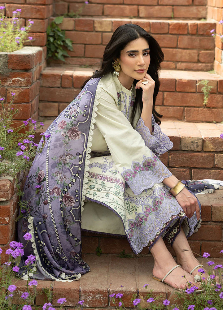 Zainab Chottani Unstitched Embroidered Jacquard 3 Piece Suit ZC26ULE Kyra 04 - Eid Collection