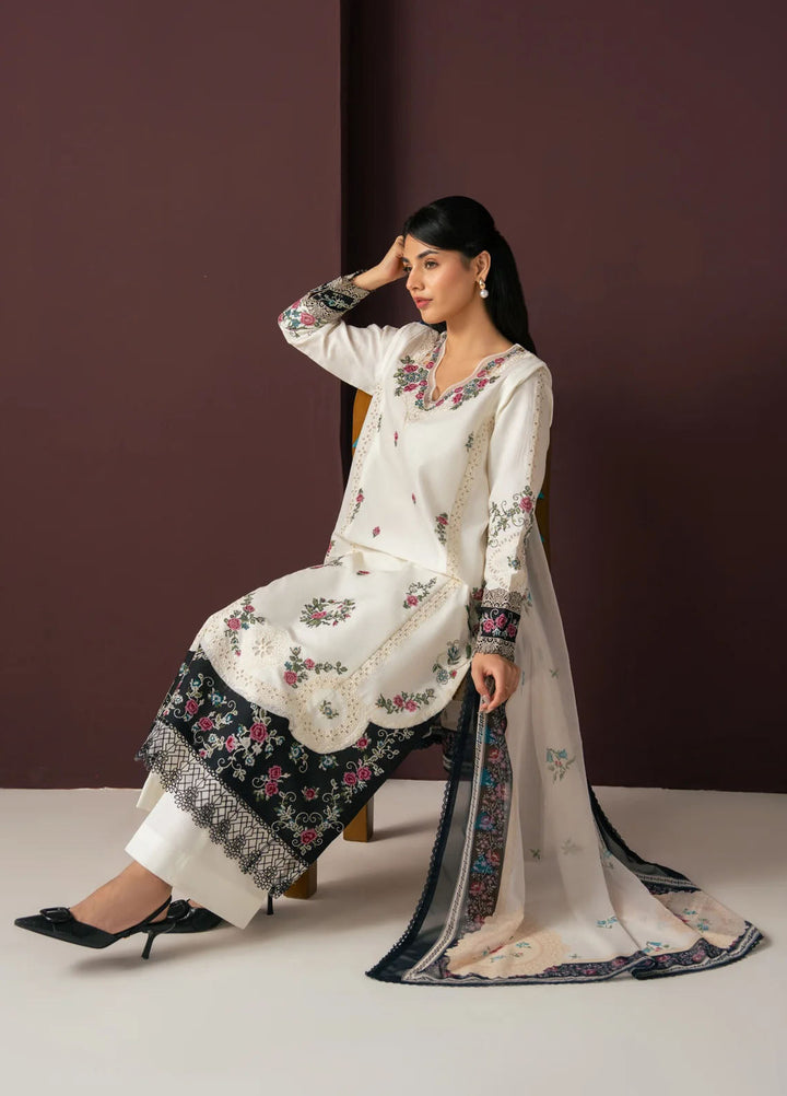 Namah by Xenia Formals Unstitched Embroidered Lawn 3 Piece Suit XF26UNL 08 - ECLIPSE - Festive Collection