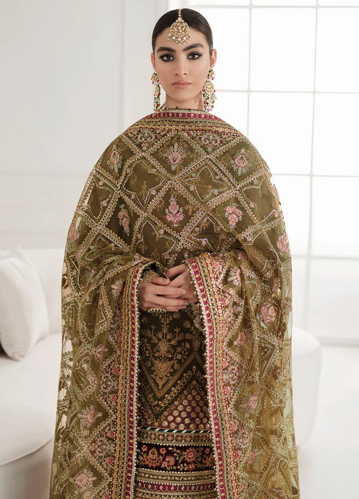 Chantelle by Baroque Unstitched Embroidered Chiffon 3 Piece Suit BQ26UCF CH10-D06 - Festive Collection