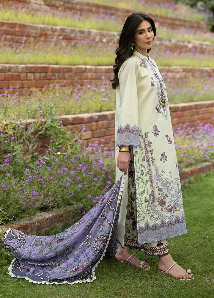 Zainab Chottani Unstitched Embroidered Jacquard 3 Piece Suit ZC26ULE Kyra 04 - Eid Collection