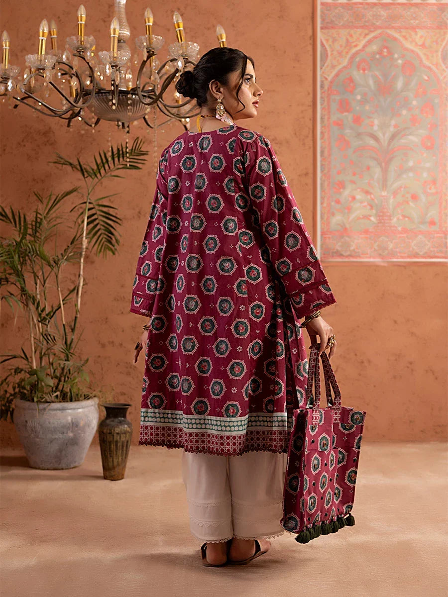 Salitex Women Printed Lawn 1 Piece Shirt SPL1PBE004 - Summer Collection