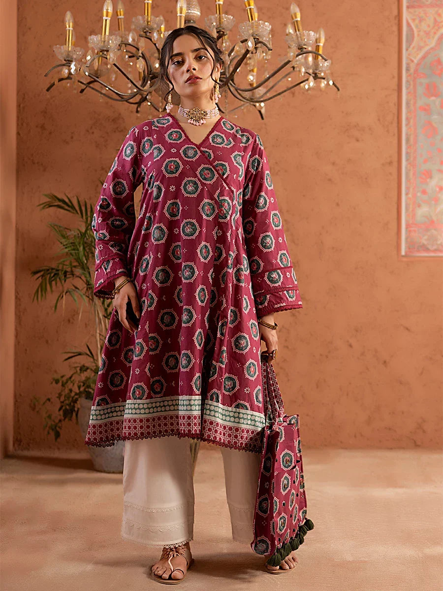 Salitex Women Printed Lawn 1 Piece Shirt SPL1PBE004 - Summer Collection
