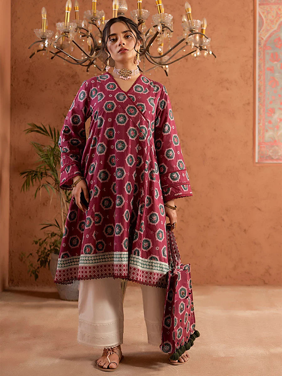 Salitex Women Printed Lawn 1 Piece Shirt SPL1PBE004 - Summer Collection