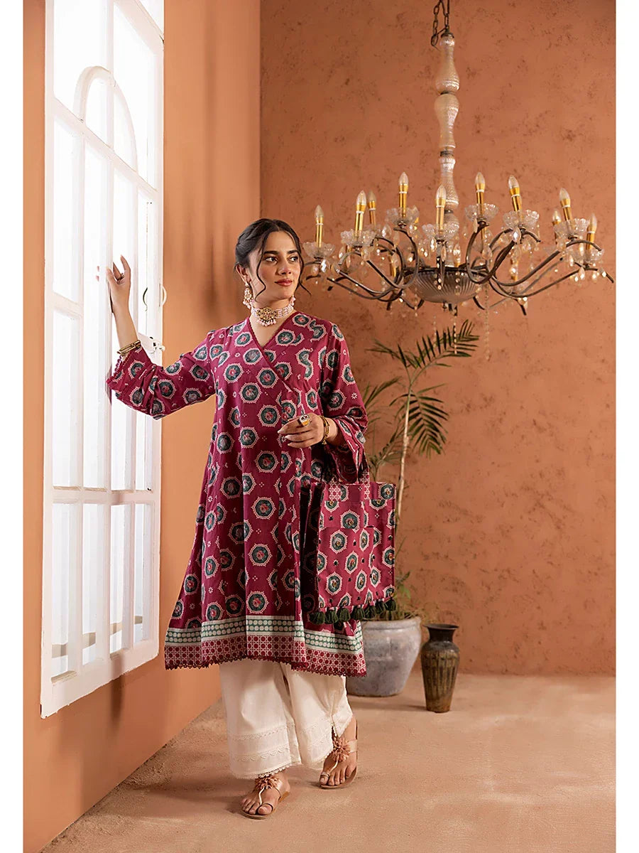 Salitex Women Printed Lawn 1 Piece Shirt SPL1PBE004 - Summer Collection
