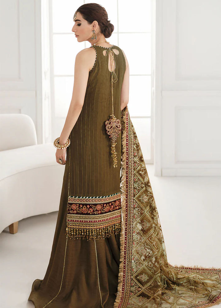 Chantelle by Baroque Unstitched Embroidered Chiffon 3 Piece Suit BQ26UCF CH10-D06 - Festive Collection