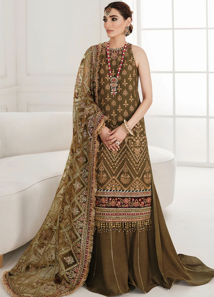 Chantelle by Baroque Unstitched Embroidered Chiffon 3 Piece Suit BQ26UCF CH10-D06 - Festive Collection