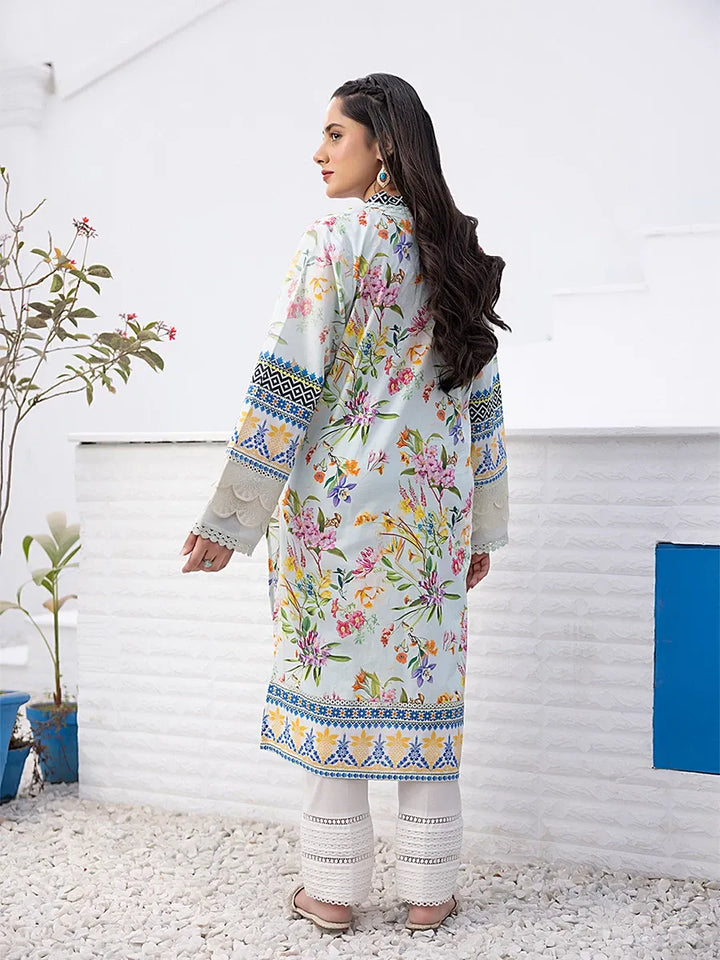 Salitex Women Embroidered 1 Piece Cambric Shirt SPL1PEE008 - Summer Collection