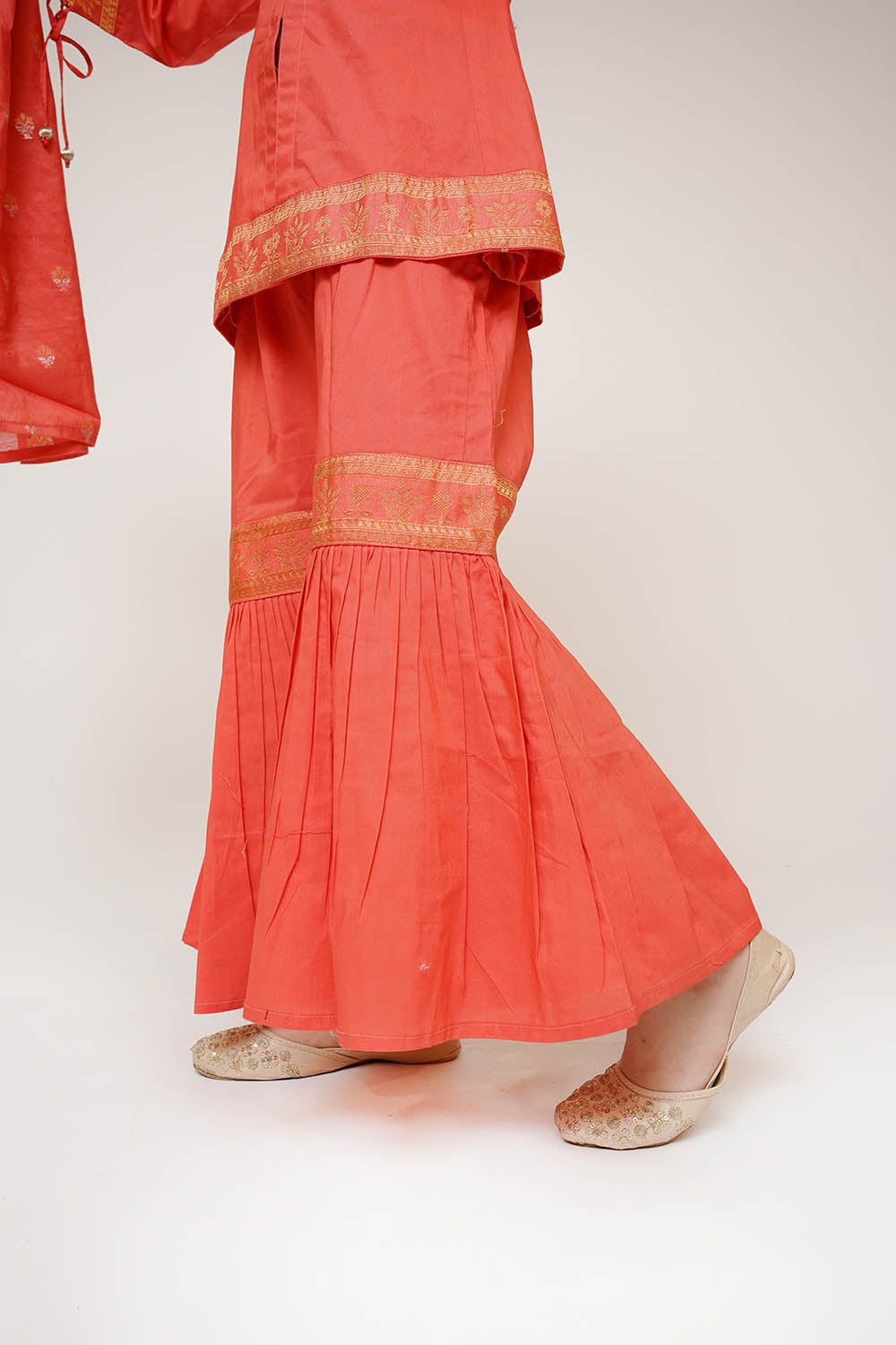 Senorita Kids RTW Embroidered Cotton 3 Piece Suit KBD-03450 Eid Collection