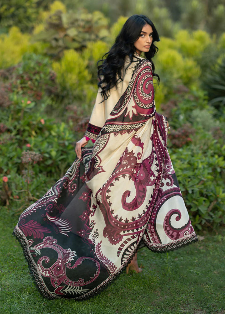 Zainab Chottani Unstitched Embroidered Lawn 3 Piece Suit ZC26ULE Nour 09 - Eid Collection