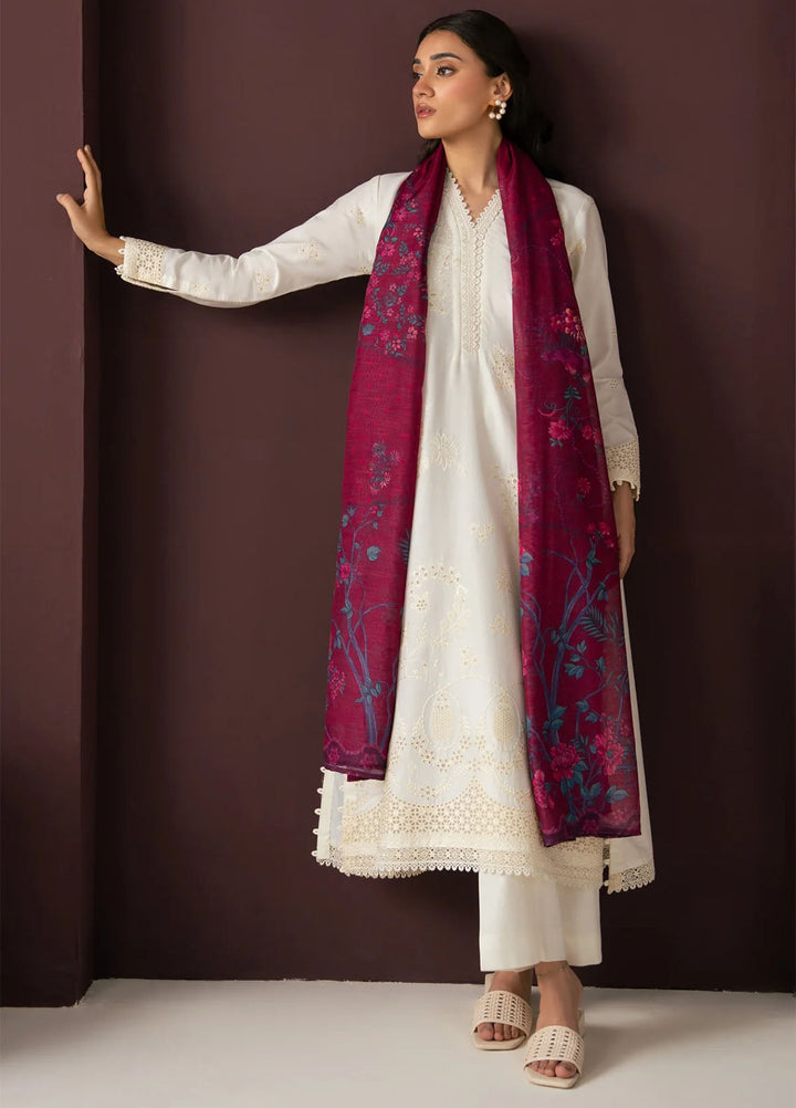 Namah by Xenia Formals Unstitched Embroidered Lawn 3 Piece Suit XF26UNL Scalar 04 - Festive Collection
