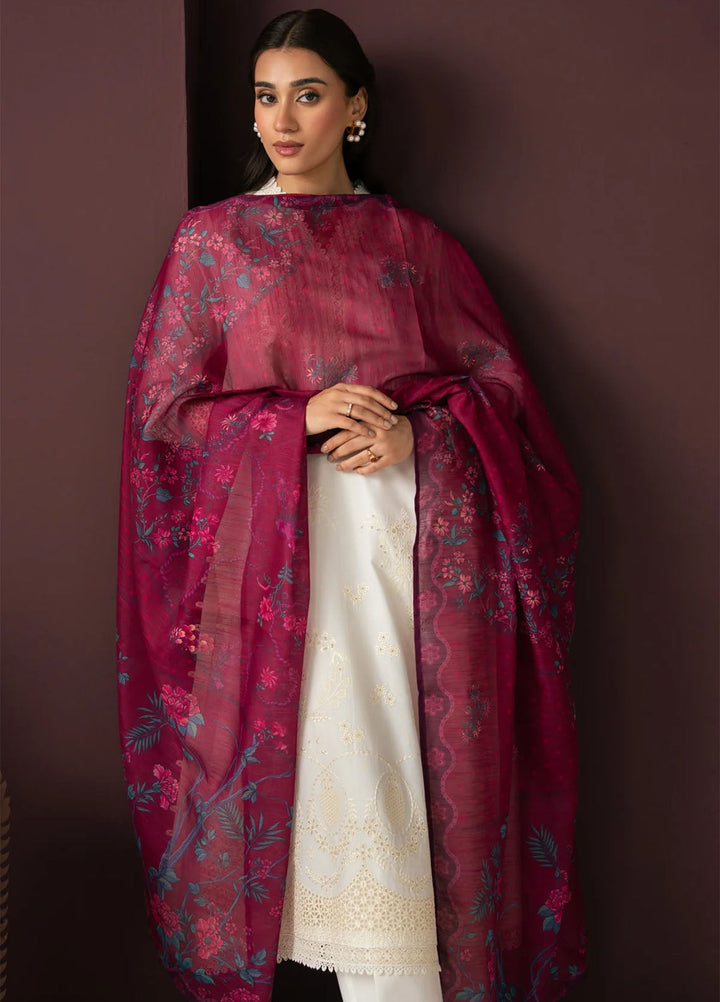 Namah by Xenia Formals Unstitched Embroidered Lawn 3 Piece Suit XF26UNL Scalar 04 - Festive Collection