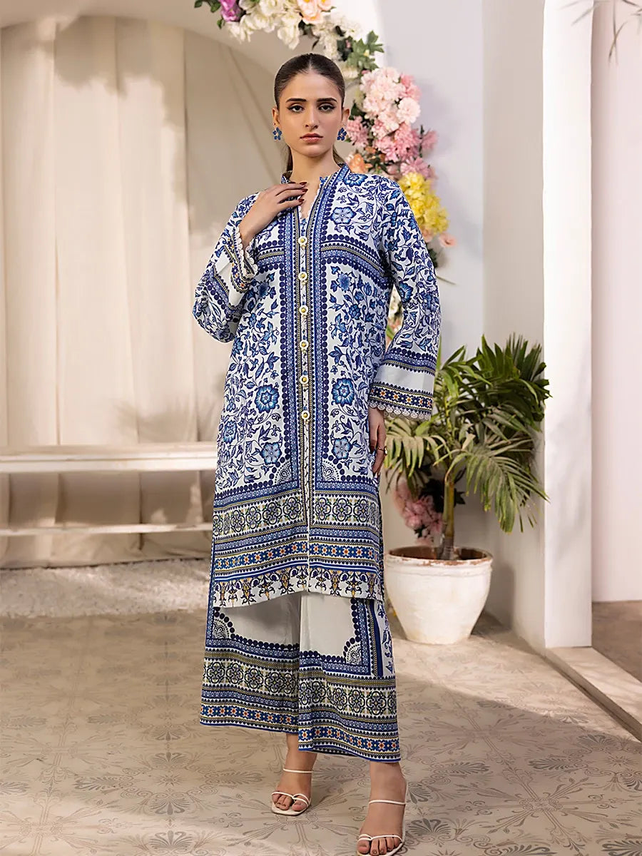 Salitex Women Printed Lawn 2 Piece Suit SPL2PBC020 - Summer Collection