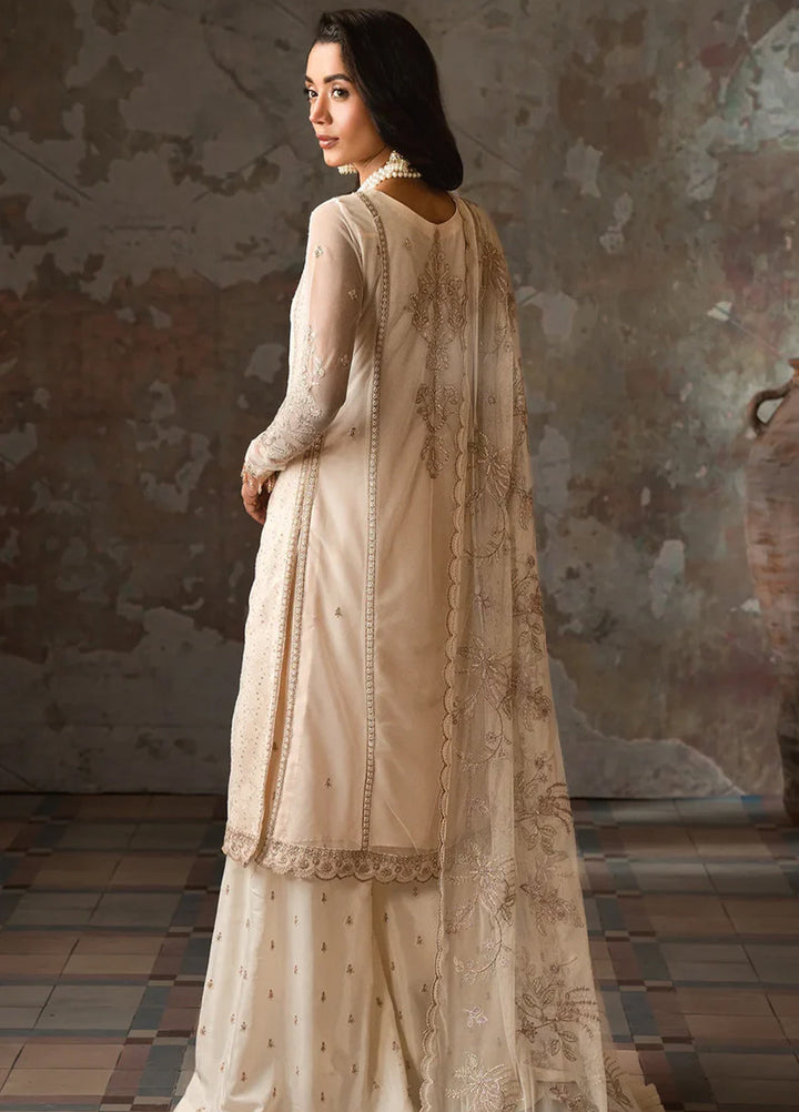 Emirah by Zarif Embroidered Net Suit Unstitched 3 Piece ZR25UF ZEF 06- Meera - Formal Collection