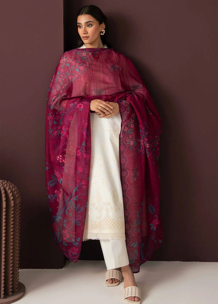 Namah by Xenia Formals Unstitched Embroidered Lawn 3 Piece Suit XF26UNL Scalar 04 - Festive Collection