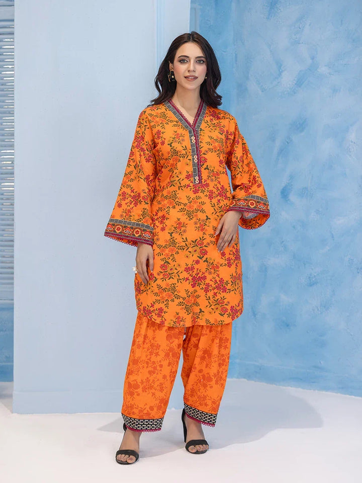 Salitex Women Printed Khaddar 1 Piece Shirt WRS2BA24AL136-A - Winter Collection