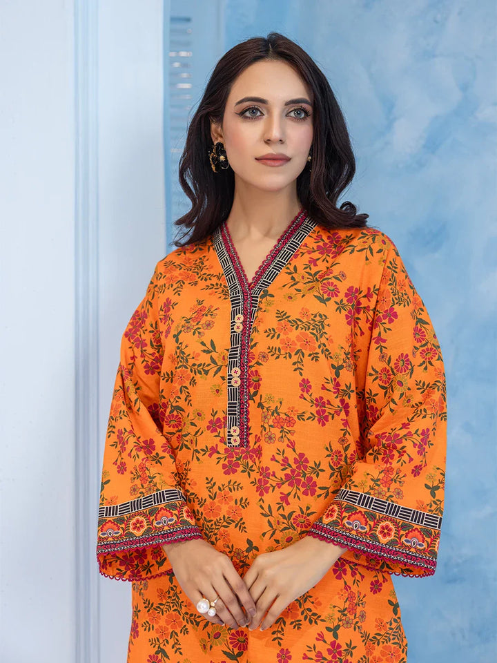 Salitex Women Printed Khaddar 1 Piece Shirt WRS2BA24AL136-A - Winter Collection