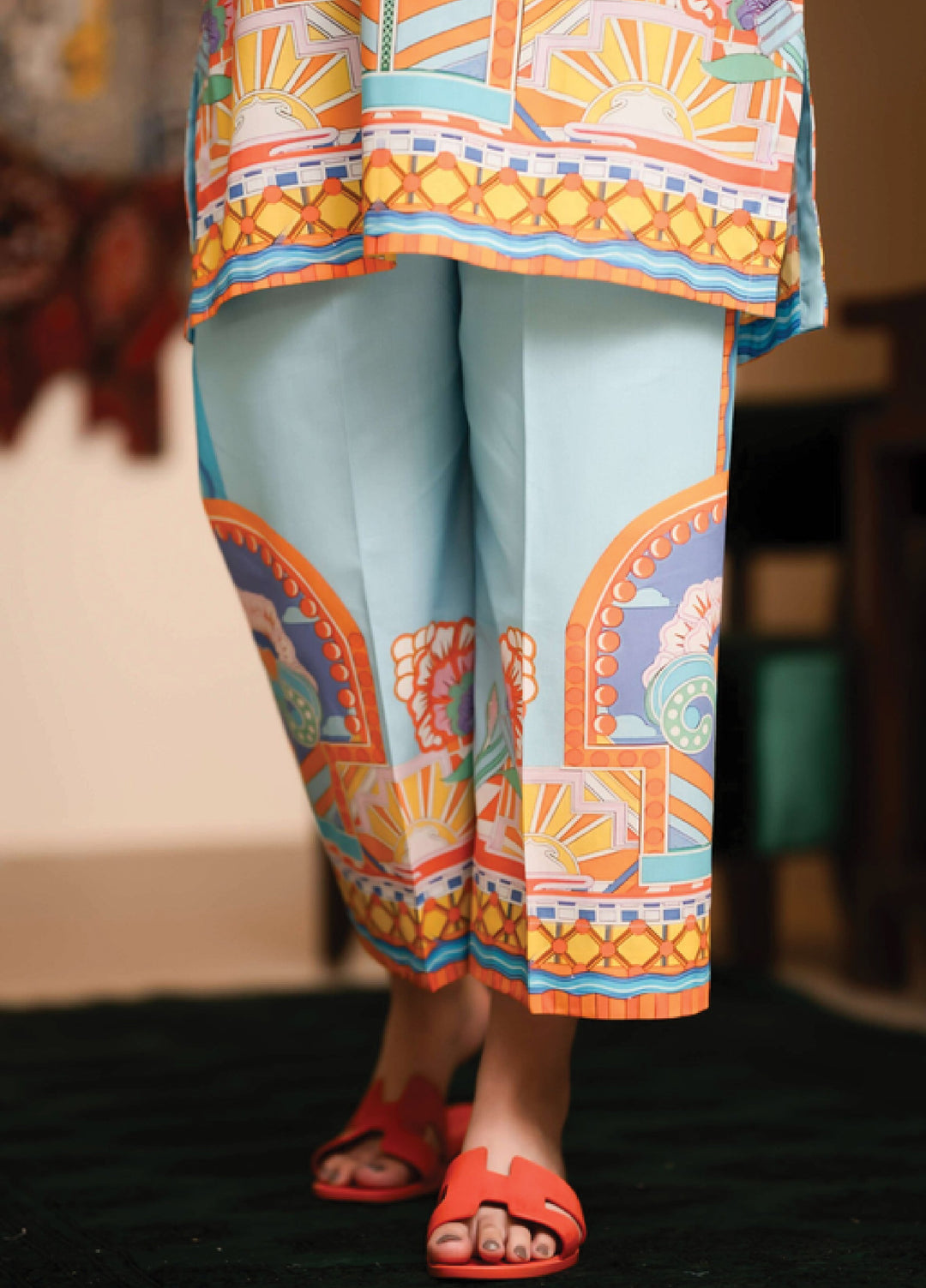 Raniahs by Laaleh RTW Printed Cotton Lawn 2 Piece Suit LAH26PR African Zuri - Casual Collection
