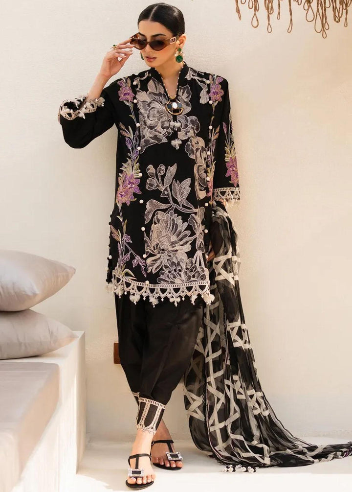 Muzlin By Sana Safinaz Embroidered Lawn Suits Unstitched 3 Piece SS23MZ 20B - Summer Collection