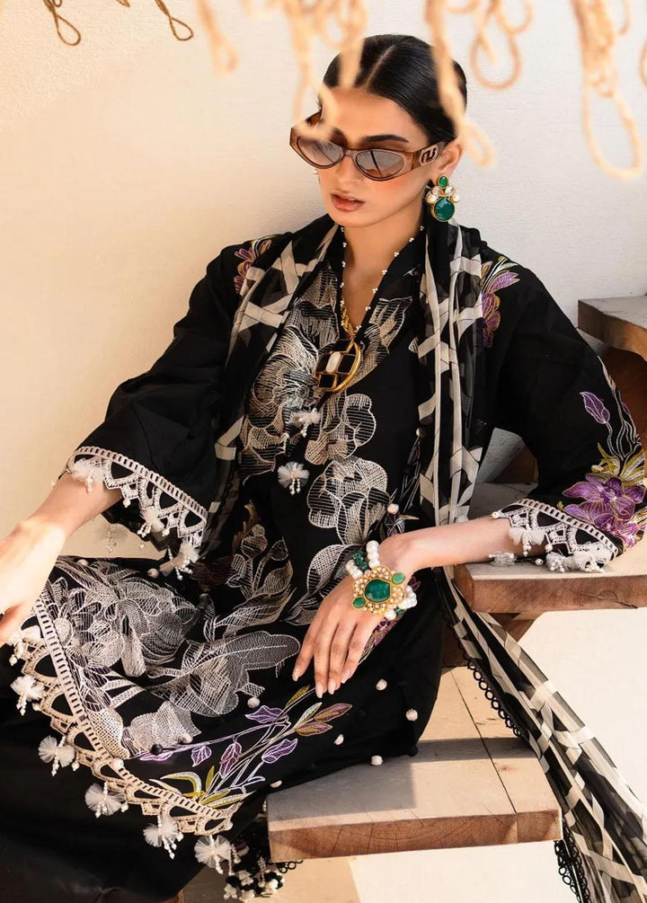 Muzlin By Sana Safinaz Embroidered Lawn Suits Unstitched 3 Piece SS23MZ 20B - Summer Collection