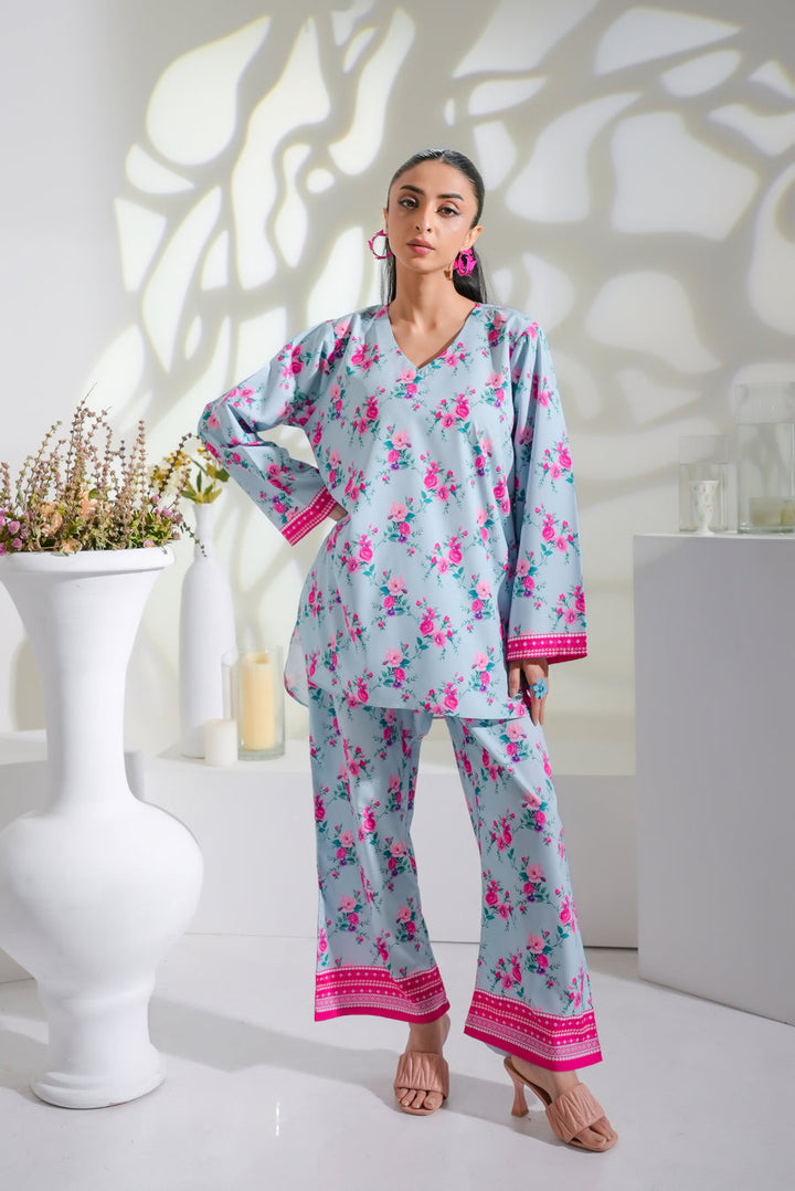 Dhaga Women Pret Printed 2 Piece Soft Crepe Erna SS25DSP261 - Summer Collection