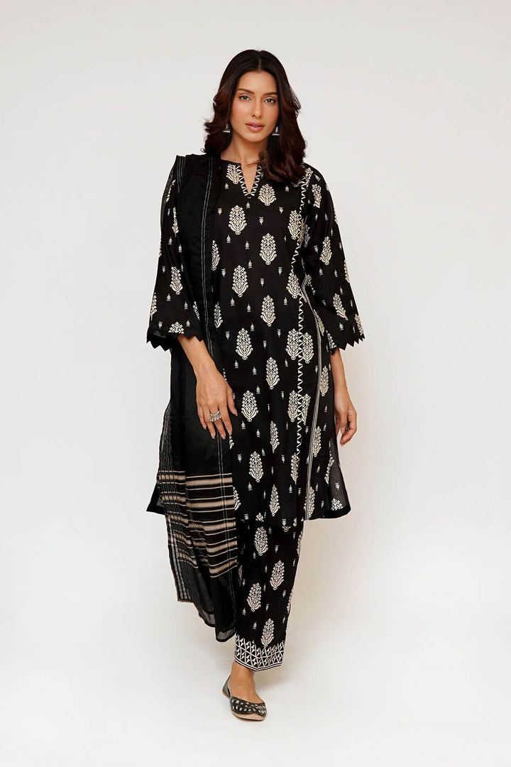 Senorita Women RTW Printed Lawn Cotton 3 Piece Suit LAD-03465 Eid Collection