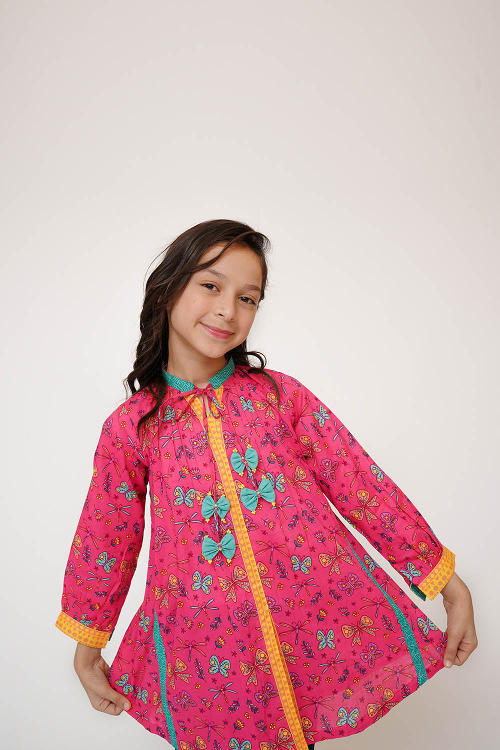 Senorita Kids RTW Printed Lawn Cotton 1 Piece Suit KAA-03490 Eid Collection