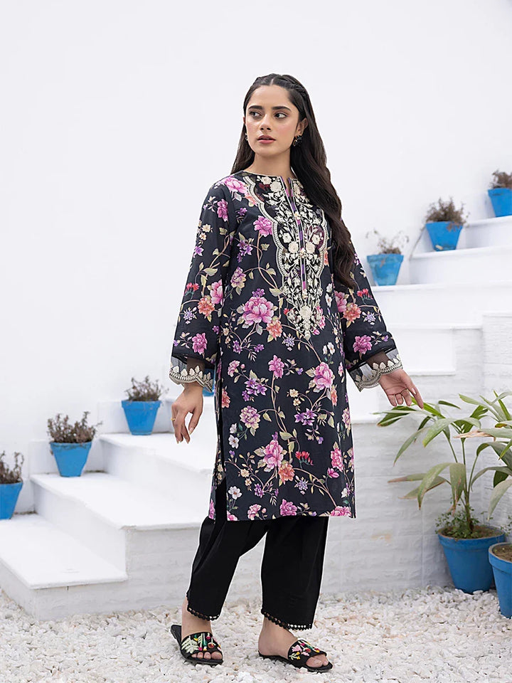Salitex Women Printed Cambric 1 Piece Shirt SPL1PEE006 - Summer Collection