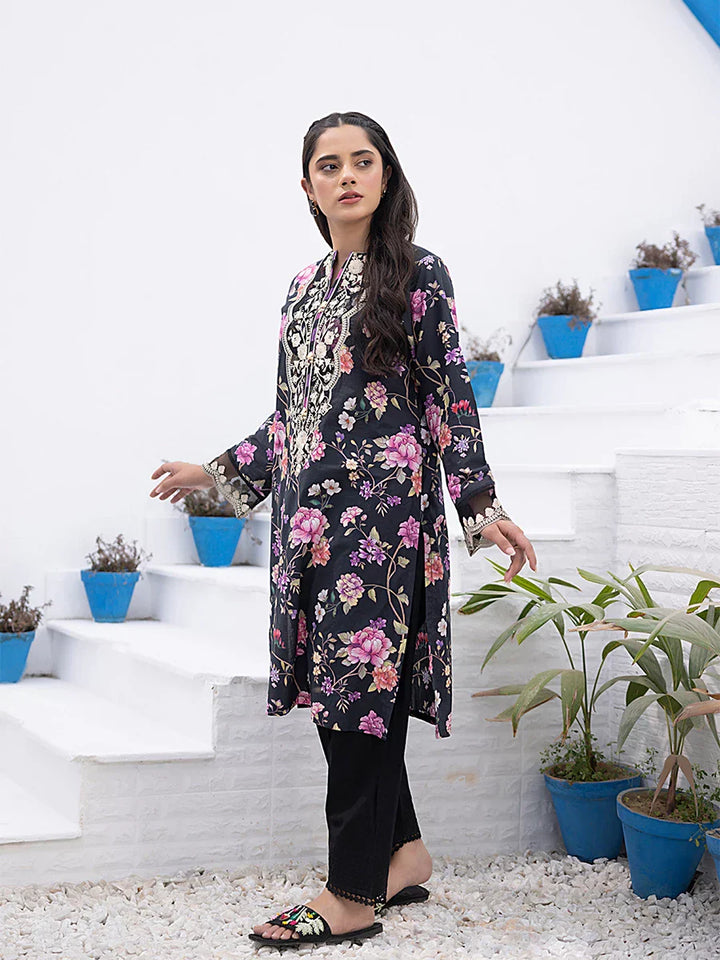 Salitex Women Printed Cambric 1 Piece Shirt SPL1PEE006 - Summer Collection