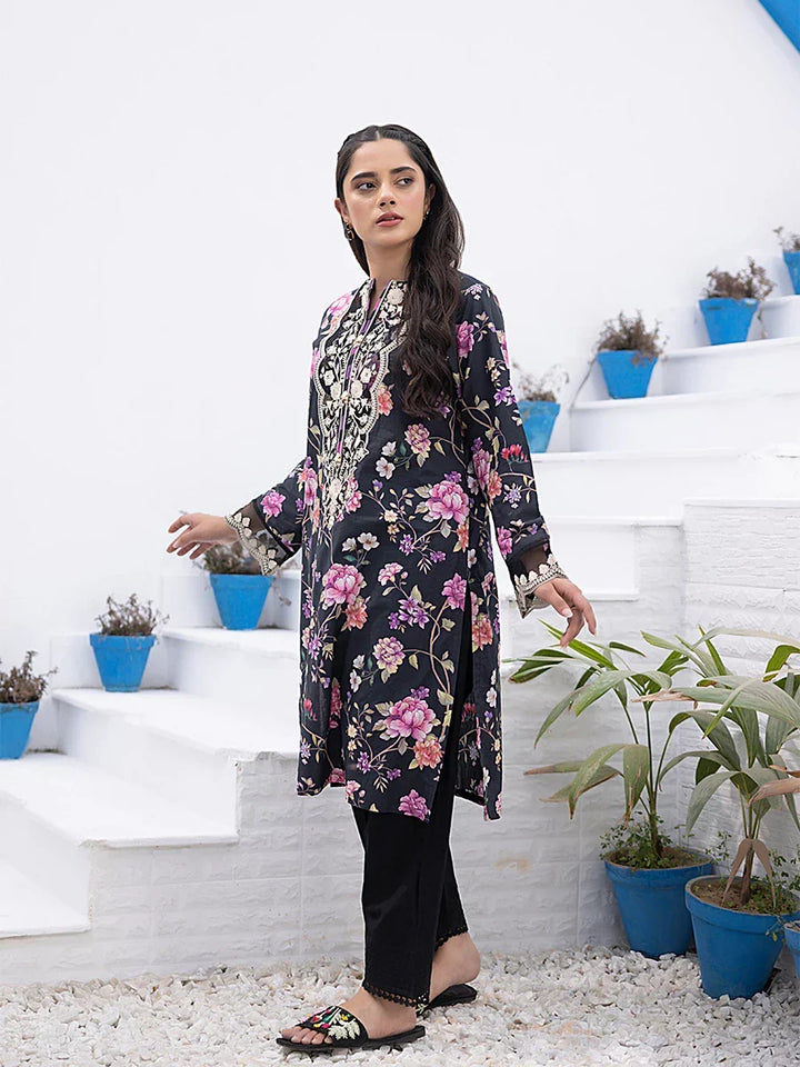 Salitex Women Printed Cambric 1 Piece Shirt SPL1PEE006 - Summer Collection