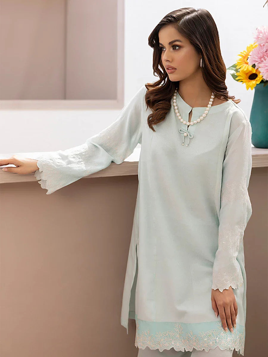 Salitex Women Embroidered Jacquard 2 Piece Suit SPL2PEC021 - Summer Collection