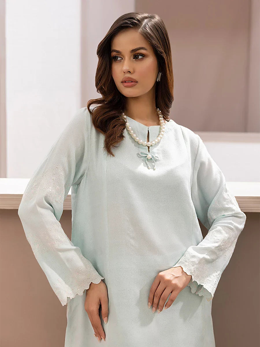 Salitex Women Embroidered Jacquard 2 Piece Suit SPL2PEC021 - Summer Collection
