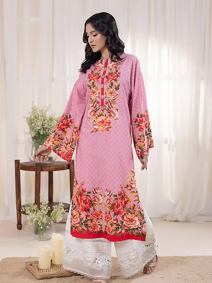 Salitex Women Printed Cross Hatch 1 Piece Shirt SPL1PBE079 - Summer Collection