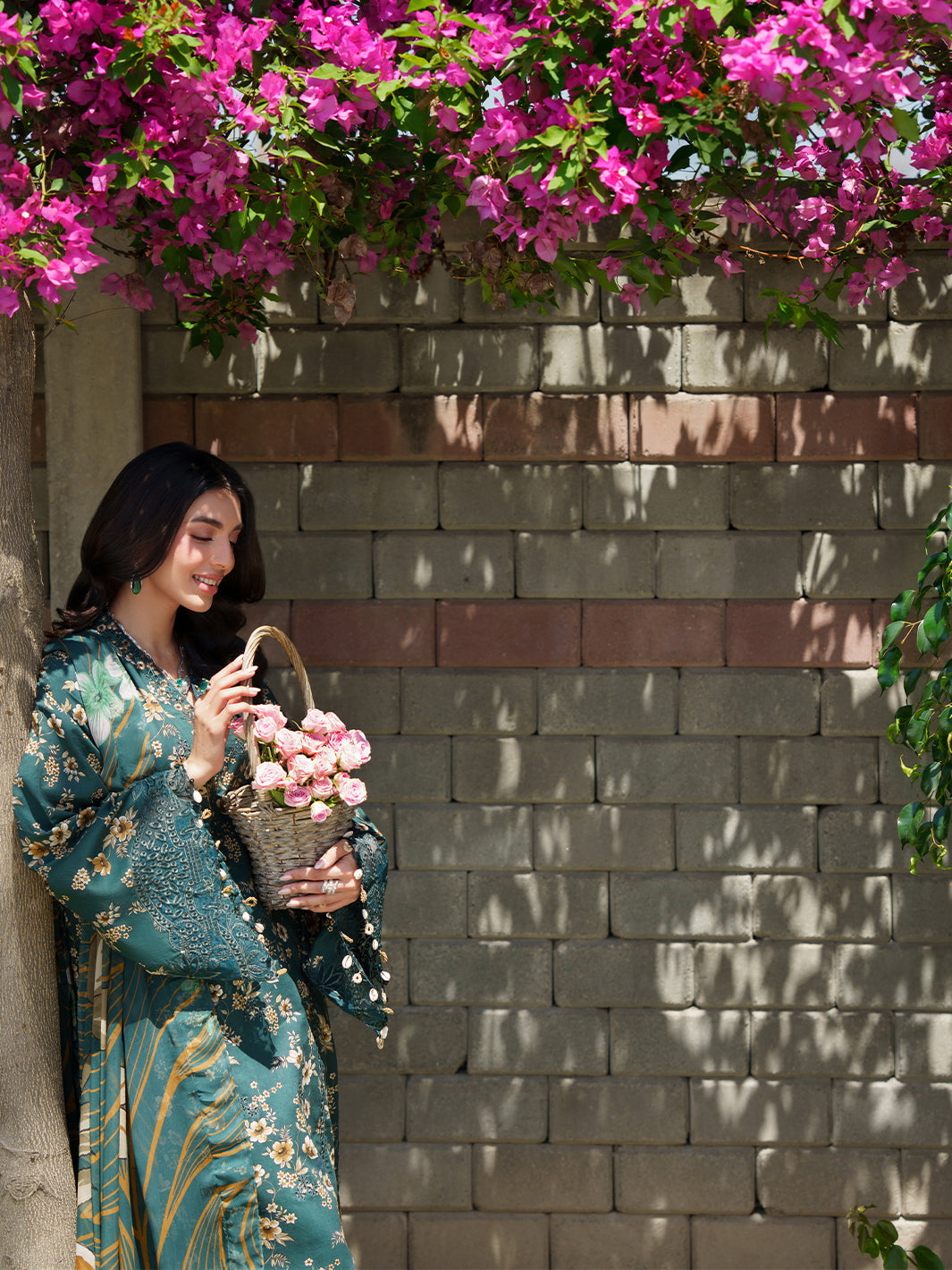 Sunset Muse by Izel Unstitched Embroidered Lawn 3 Piece Suit Solin - Eid Collection
